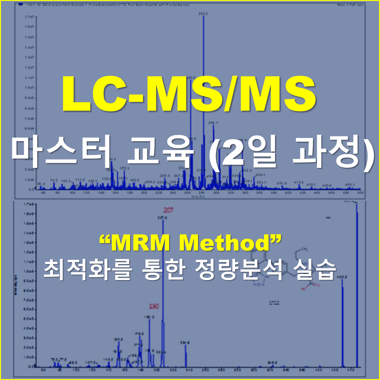 LC-MS/MS 마스터과정 (2일 과정)